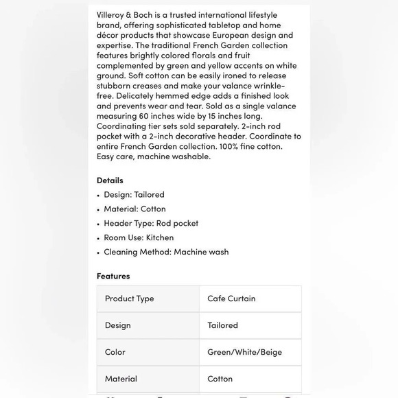 Villeroy&Boch French Garden Tier Set 21x34 NWT - Picture 4 of 6